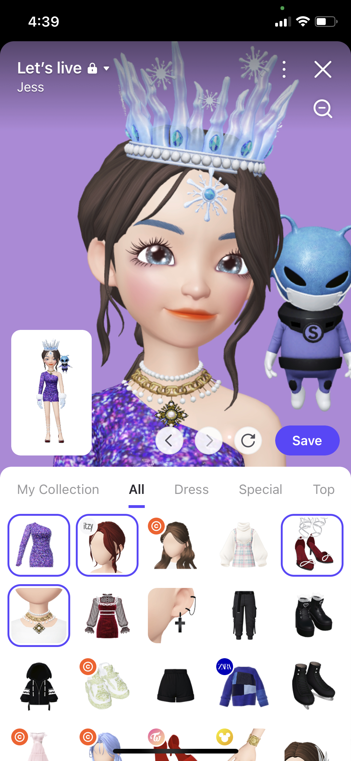 how-do-i-change-outfits-and-use-items-zepeto