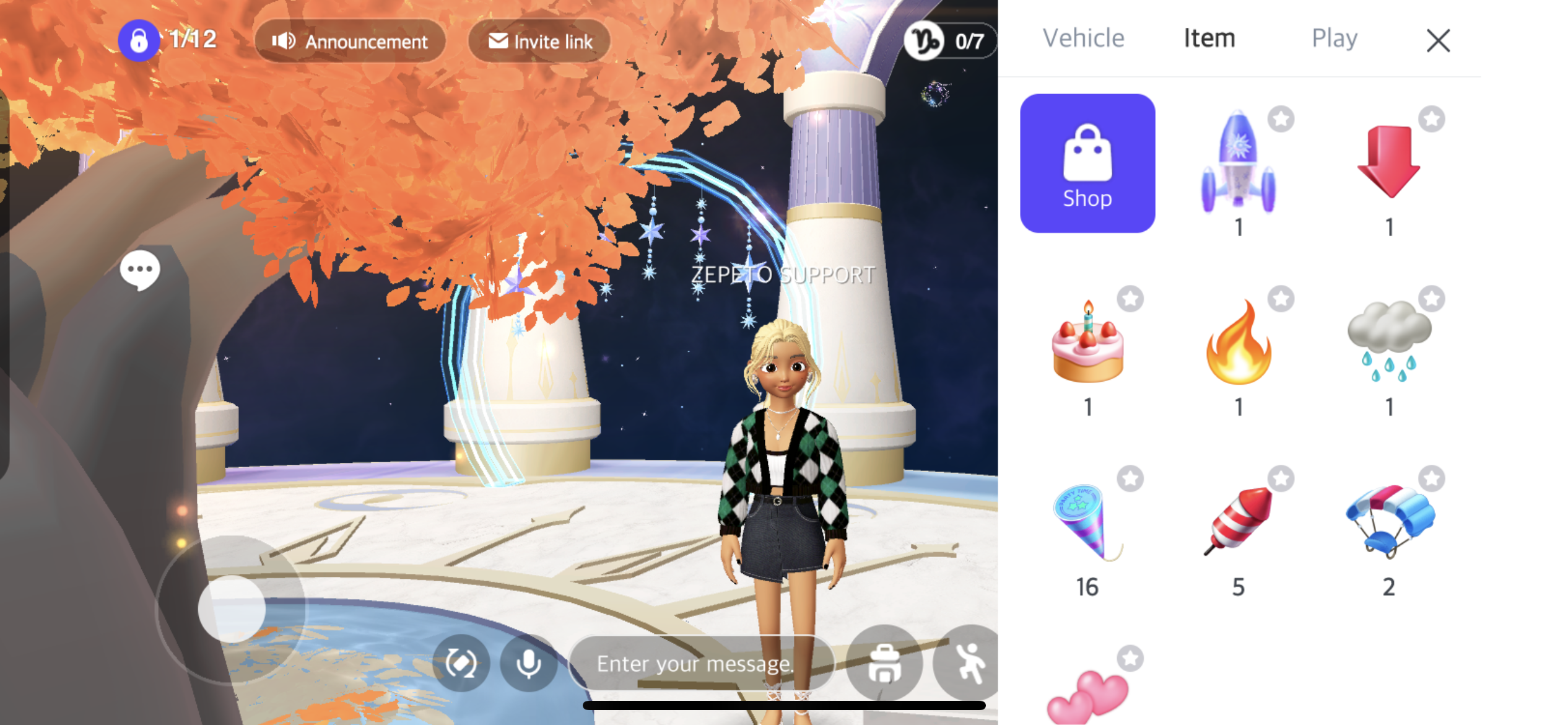 ZEPETO World] How can I view the items I have purchased? – ZEPETO