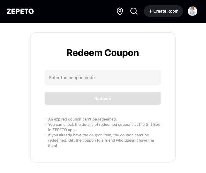 Registration with coupon code